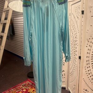 Light Blue Long Sleeve Dress